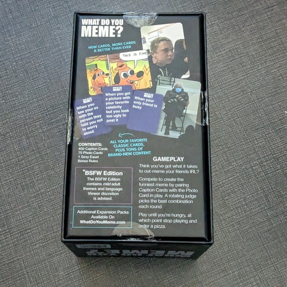 WHAT DO YOU MEME? Card Game - Picture 3 of 3